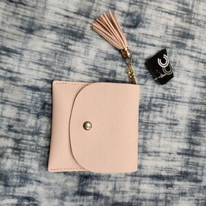 Elegant Pink Tassel Women's Bag
